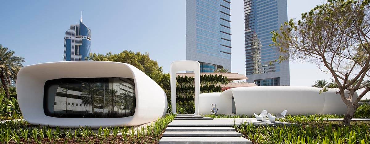 DIFC, 3D printed office