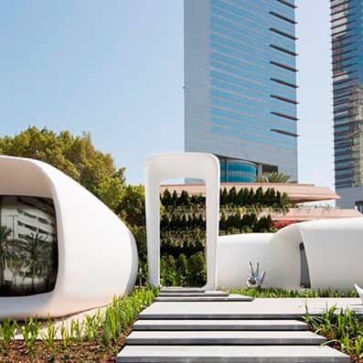 DIFC, 3D printed office