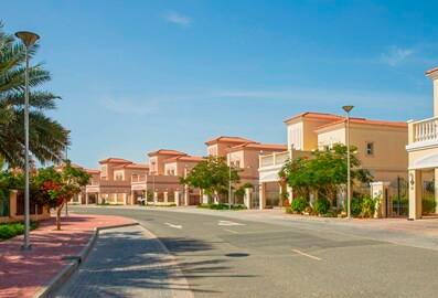 Jumeirah Village Triangle Dubai street view