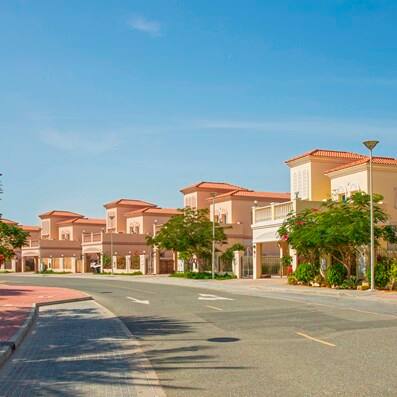 Jumeirah Village Triangle Dubai street view
